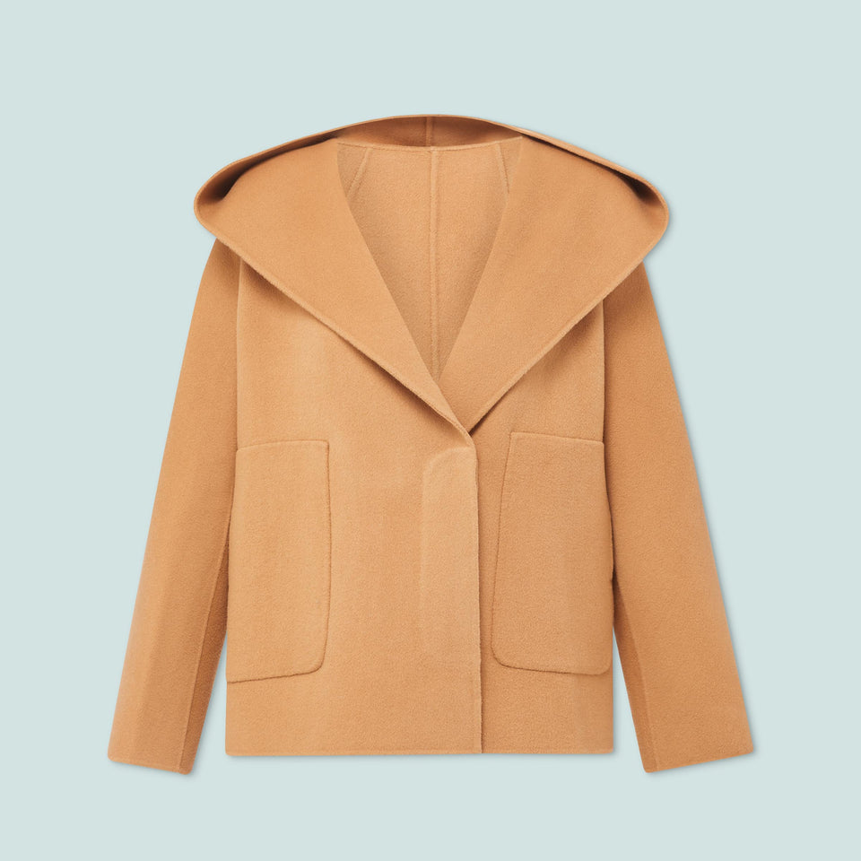 Gia Cashmere Coat - Camel